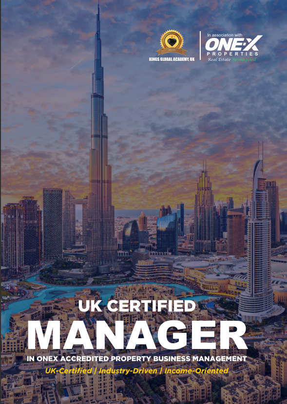 Certified Manager in OneX Property Management